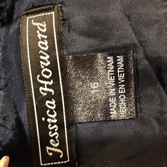 Jessica Howard Cleopatra neck cutout denim dress - Picture 10 of 12